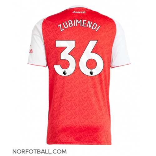 Billige Fotballdrakt Arsenal Martin Zubimendi #36 Replika Hjemmedrakt 2025-26 Kortermet Billige Fotballdrakt Arsenal Martin Zubimendi #36 Replika Hjemmedrakt 2025-26 Kortermet